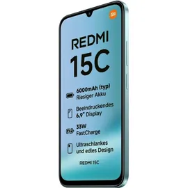 Xiaomi Redmi 15C 4G 8 GB RAM 256 GB Mint Green