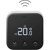 tado° TADO Wireless Temperature Sensor (X) Thermostat, Schwarz/Weiß