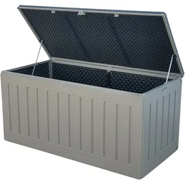 BellaVista Auflagenbox 154 x 73,5 x 78 cm Grau-Schwarz