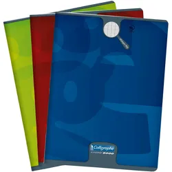 Calligraphe 10x Hefte 24x32 24Bl 90g frz. Lin sort- Sortiert 108792C