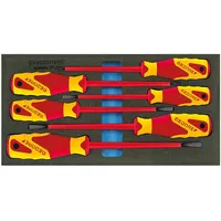 Gedore 1500 CT1-VDE 2170 PZ VDE-Schraubendreher in Check-Tool-Modul