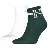 Tommy Hilfiger Kurzsocken (2er Pack) grün 39-42
