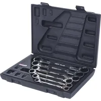 KS Tools GEARplus Doppel-Ratschenringschlüssel-Satz, 6-teilig Koffer
