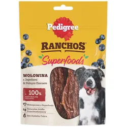 PEDIGREE Ranchos Superfoods mit Rindfleisch, Blaubeeren und Vollkorn 70g