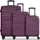 Redolz Essentials 16 Koffer-Set 3-tlg. rot/burgundy