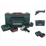 Metabo W 18 L BL 9-125 Akku Winkelschleifer 18 V 125 mm Brushless + 1x Akku 8,0 Ah + Ladegerät + metaBOX