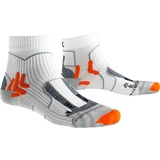 X-Socks Marathon Energy Socken, Arctic White/Pearl Grey, 39-41