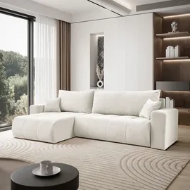 lookway Ecksofa Wind 02 Textil 4-Sitzer Beige