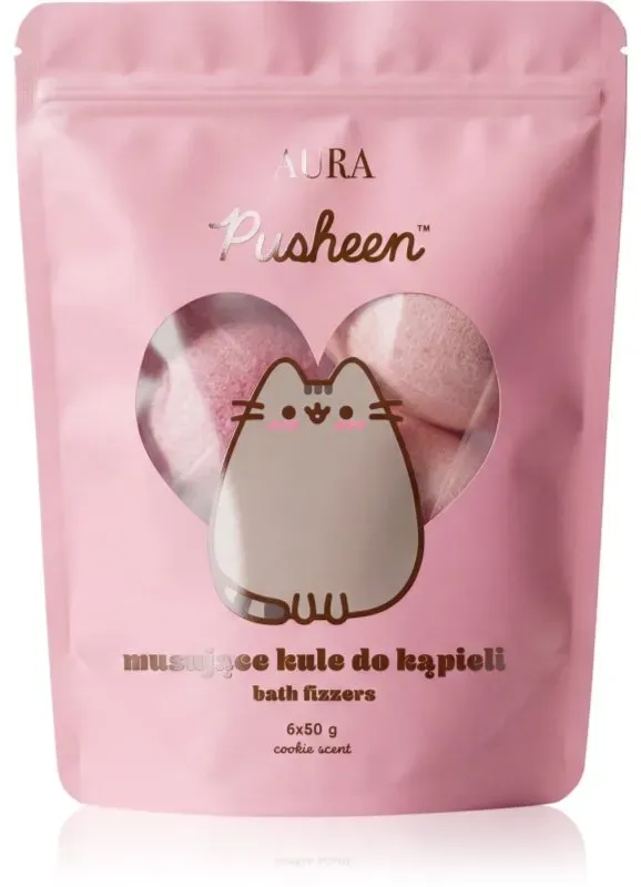 Pusheen Aura Badebombe 6x50 g