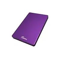 Sonnics 320GB Violett Externe tragbare Festplatte Typ C USB 3.1, kompatibel mit Windows-PC, Mac, Smart TV, Xbox One/Series X und PS4/PS5