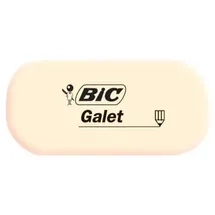 BIC Radiergummi GALET, synthetischer Kautschuk, 28 x 13 x 58 mm
