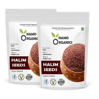 Namo Organics 1800 Gm Organic Halim Aliv Seeds for Eating & Hair Growth - (Super Saver Pack)