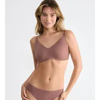 SLOGGI ZERO Microfibre 2.0 Bralette nahtlos und unsichtbar braun