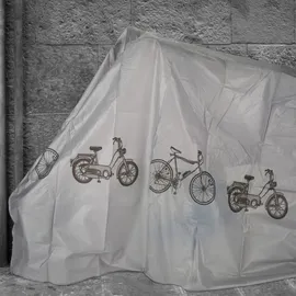 Relaxdays Fahrradgarage Kunststoff grau