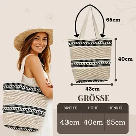 Marrakesch Orient & Mediterran Interior Kalpur -5- Shopper Baumwolle Beige