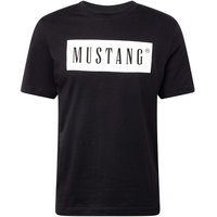 MUSTANG T-Shirt Austin - Schwarz,Weiß - S