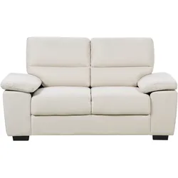 2-Sitzer Sofa hellbeige VOGAR