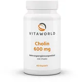 Vita World GmbH Cholin 600 mg Kapseln 60 St.