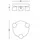 Philips Star Dreierspot aluminium