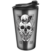 Geda Labels Coffee to go Iso-Becher Skull mystic 350ml