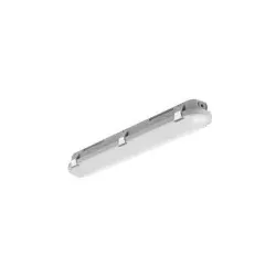 Brumberg 78011114 LED-Feuchtraum-Wannenleuchte HUMID ONE 4000 K, 18 W, 2.300 lm, Betriebsgerät sc IP65