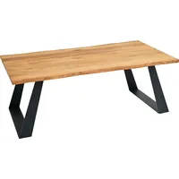 Concept GmbH Couchtisch »GAJUS«, Wildeiche schwarz, wildeiche) , 42931555-0 B/H/T: 110 cm x 40 cm x 60 cm, braun