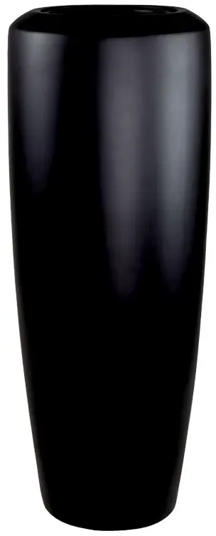 Vase Priya - Samtschwarz - 117 cm