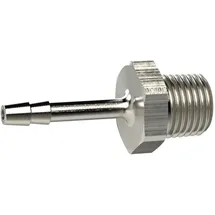 Riegler Einschraubschlauchtülle, R 1/8 a., für Schlauch LW 4, MS vern.