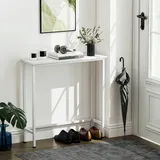 Homcom Konsolentisch 75 x 24 x 76 cm Weiß