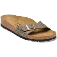 Birkenstock - Women's Madrid Synthetic - Sandalen Gr 39 - Narrow beige/braun
