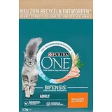 5,7 kg Purina One Adult Huhn (€ 6,96/kg) Trockenfutter für ausgewachsene Katzen