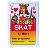 Schnooridoo Kartenspiele Poker Rommé Skat Spielkarten Karten (6 x Skatkarten)
