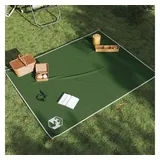 vidaXL Picknickdecke mit Heringen Grün 205x155 cm