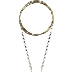 addi Rundstricknadeln, Messing, 150 cm