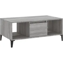 furnicato Couchtisch Grau Sonoma 90 x 50 x 36,5 cm