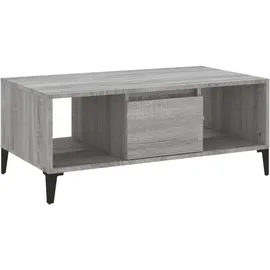 furnicato Couchtisch Grau Sonoma 90 x 50 x 36,5 cm