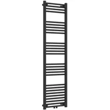 neu.haus Handtuchheizkörper Voss 1600 x 500 mm 655 W schwarz Mittelventil