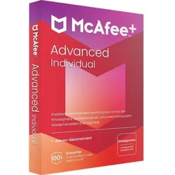 McAfee+ Advanced Individual Security 2025 - unbegrenzte Geräte