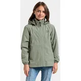 Didriksons Regenjacke Meliss Grau/Grün 140