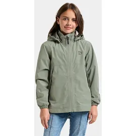 Didriksons Regenjacke Meliss Grau/Grün 140