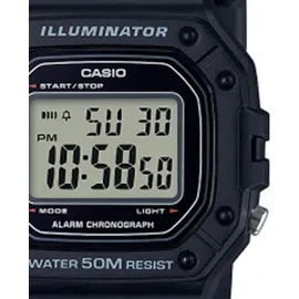 casio timeless collection Timeless Collection W-218H Resin 43,0 mm W-218H-1AVEF
