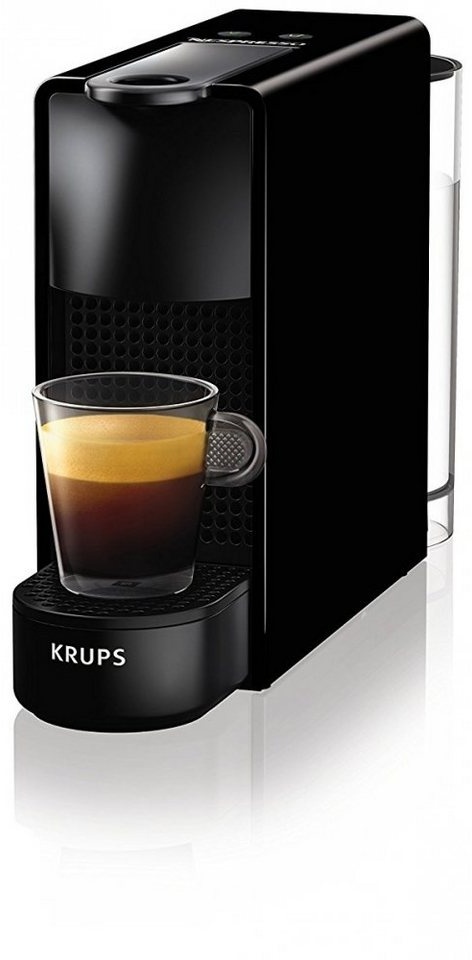 Nespresso Kapselmaschine Krups XN 1108 Essenza Mini - Kapselmaschine - schwarz schwarz