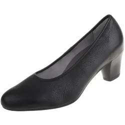 Pumps NATURAL FEET "Cathrin", Damen, Gr. 36, schwarz, Leder, feminin, Schuhe, aus echtem Hirschleder