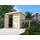 Weka Gartenhaus 321 2,99 x 2,5 m natur