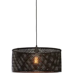 GOOD & MOJO Hängeleuchte "JAVA", schwarz, Ø 50,00cm H: 22,00cm, Lampen, Nachhaltig