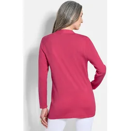 GOLDNER Elegante Strickjacke mit Kaschmir Rosa 48
