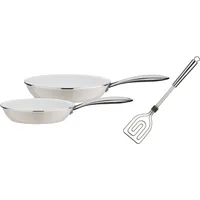GSW Ceramica Color Pfannen-Set 3-tlg. weiß