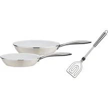 GSW Ceramica Color Pfannen-Set 3-tlg. weiß