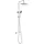 a&n&a aQualine Aqualine TALIA Duschsäule mit Thermostat-Armatur, Chrom - Silber