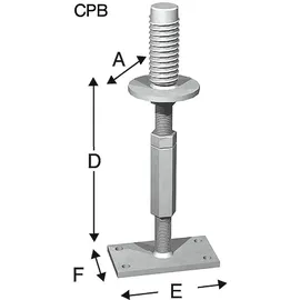 SIMPSON STRONG TIE Simpson Strong-Tie Stützenfüße - CPB40 5 Stk.)